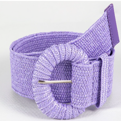 Retro Braided Women’s Waist Belt Lightweight Summer Fashion Accessory