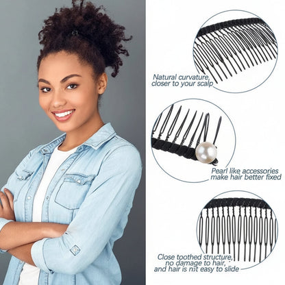 Retro-haarklem voor dik en volumineus haar, met sterke grip, stylingaccessoire