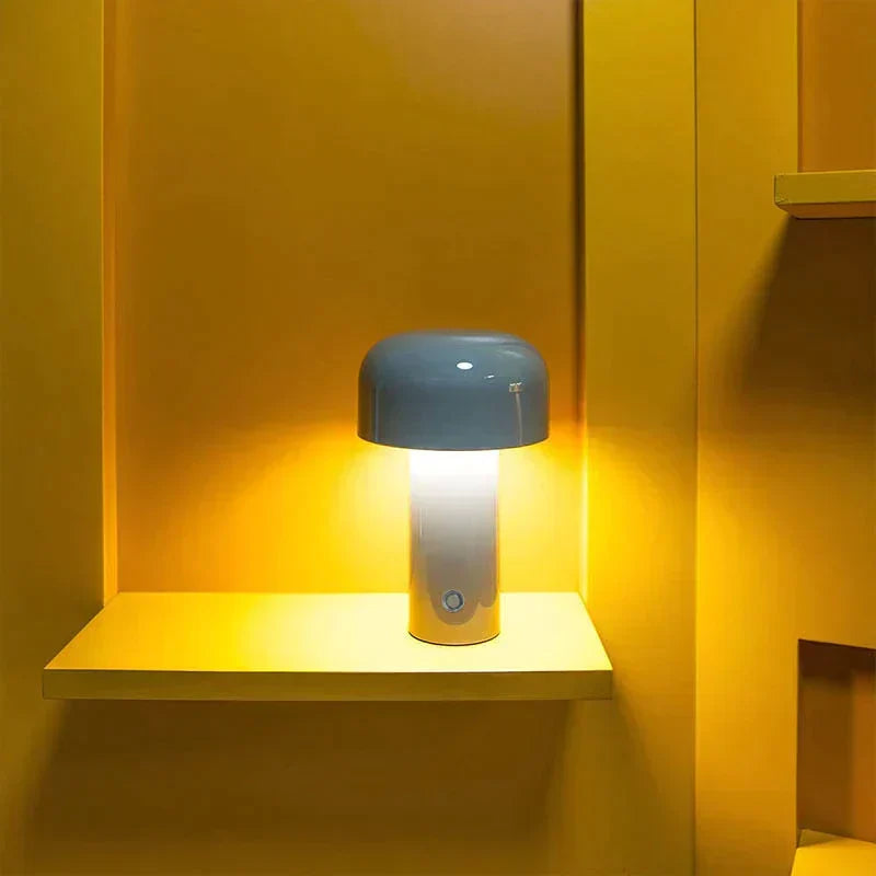 Retro LED Table Lamp with Touch Control and USB Charging