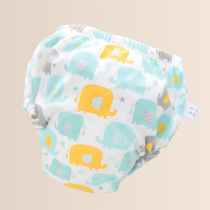 Reusable Cotton Toddler Training Pants with 6-Layer Padding