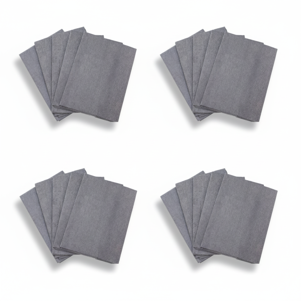 Wiederverwendbare Mikrofasertücher, streifenfreie Glas- und Oberflächenreinigung, 10er-Pack