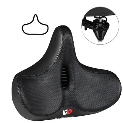 RideEase Ergonomic Bike Saddle with Extra Wide Comfort Design