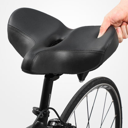 RideEase Ergonomic Bike Saddle with Extra Wide Comfort Design