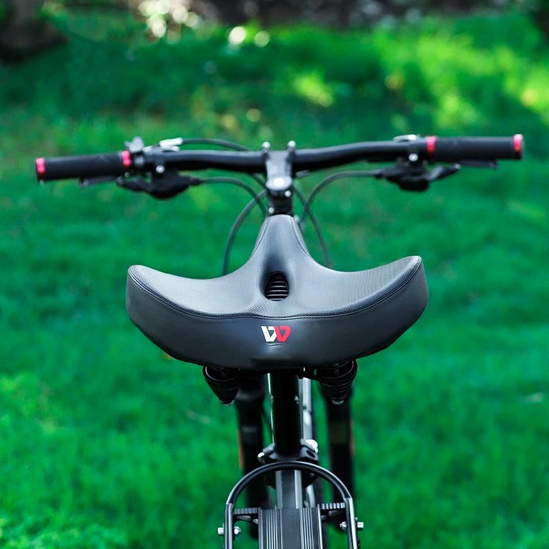 RideEase Ergonomic Bike Saddle with Extra Wide Comfort Design