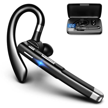 RoadMic Pro Wireless Bluetooth Headset with Dual Mic and Noise Reduction