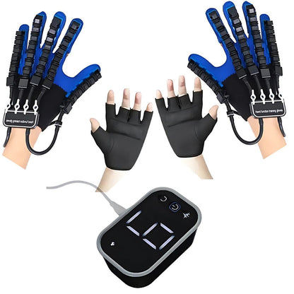 Robotic Hand Rehabilitation Glove with Finger Movement Assistance