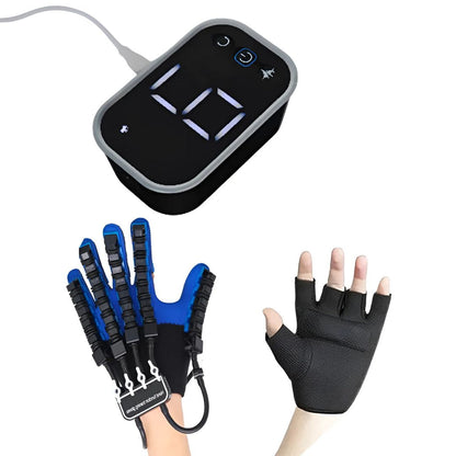 Robotic Hand Rehabilitation Glove with Finger Movement Assistance