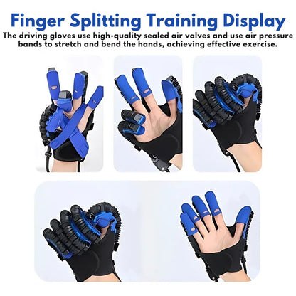 Robotic Hand Rehabilitation Glove with Finger Movement Assistance