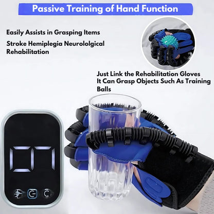 Robotic Hand Rehabilitation Glove with Finger Movement Assistance