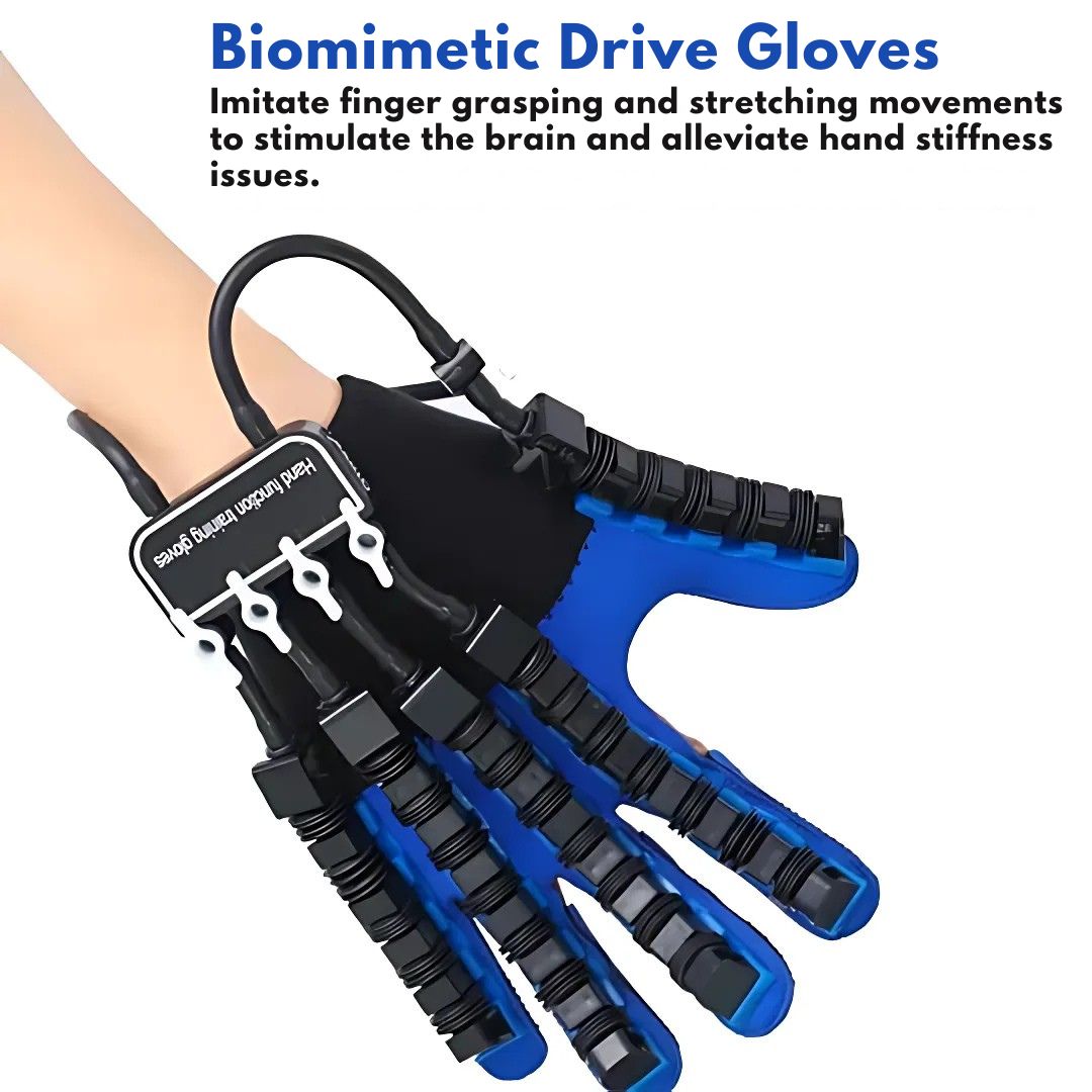 Robotic Hand Rehabilitation Glove with Finger Movement Assistance