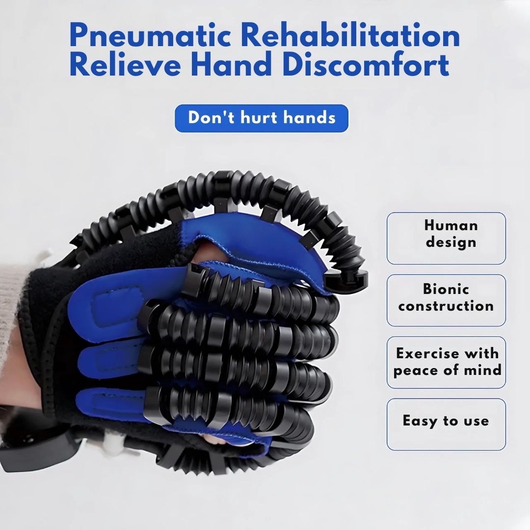 Robotic Hand Rehabilitation Glove with Finger Movement Assistance