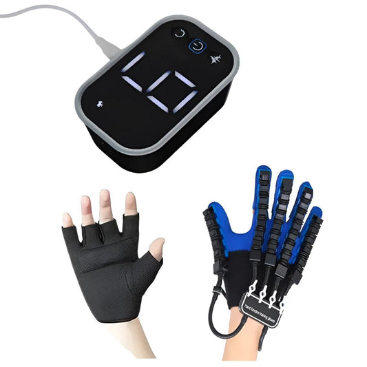 Robotic Hand Rehabilitation Glove with Finger Movement Assistance