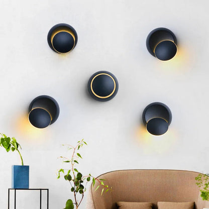 Rotatable LED Wall Light Adjustable Modern Interior Lamp