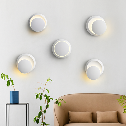 Rotatable LED Wall Light Adjustable Modern Interior Lamp