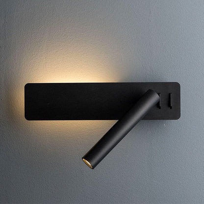 Rotatable LED Wall Reading Light Adjustable Brightness Bedside Lamp