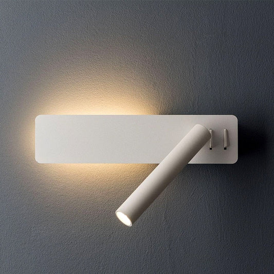 Rotatable LED Wall Reading Light Adjustable Brightness Bedside Lamp