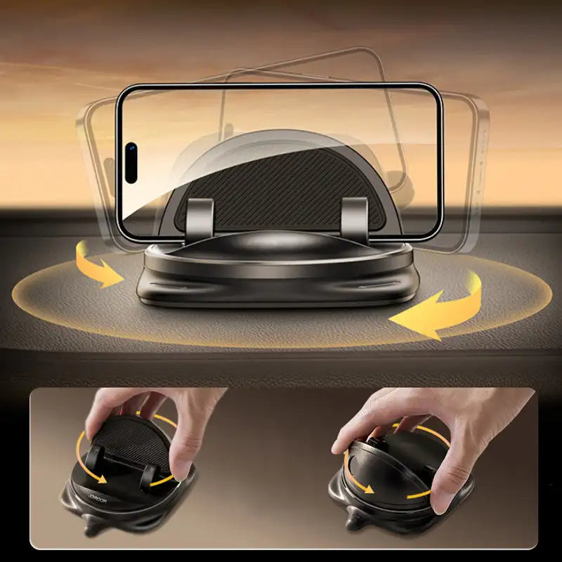 RotateX 360 Rotating Car Phone Holder Adjustable Universal Mount
