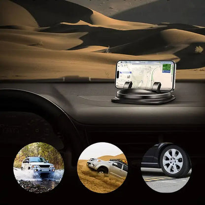 RotateX 360 Rotating Car Phone Holder Adjustable Universal Mount