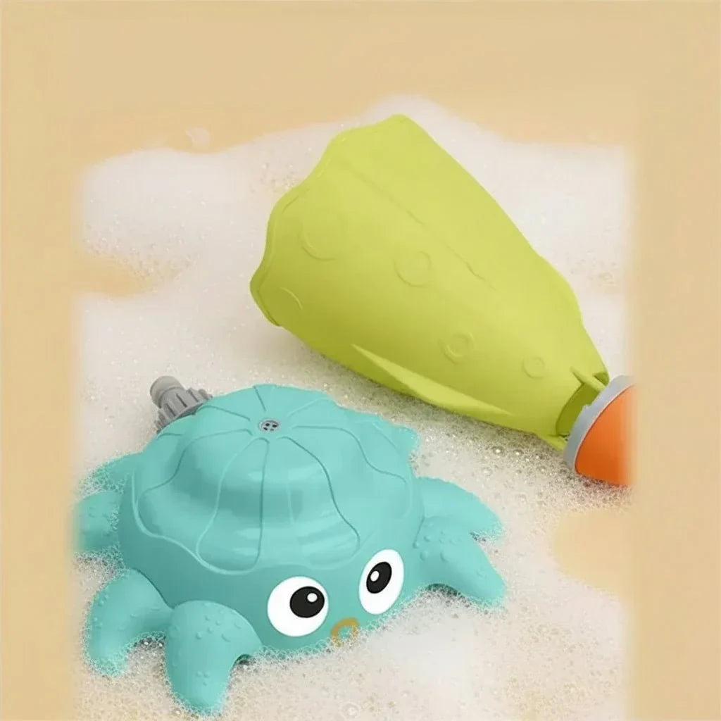 Rotating Octopus Water Sprinkler Toy for Garden Play