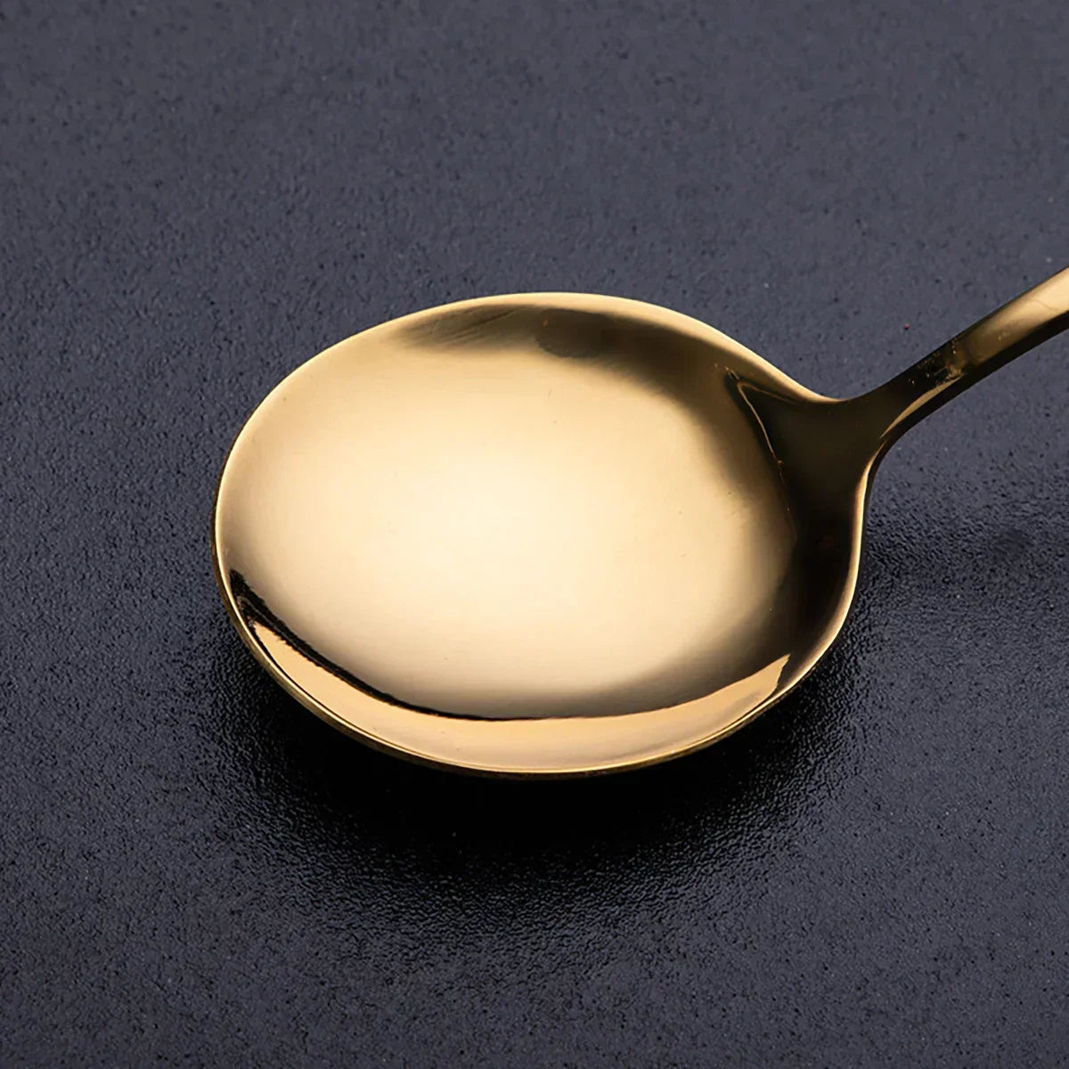 RoyalMirror Gold Cutlery Set Luxury Stainless Steel Flatware