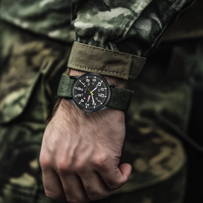 Rugged Outdoor Men’s Watch with Waterproof Stainless Steel Design