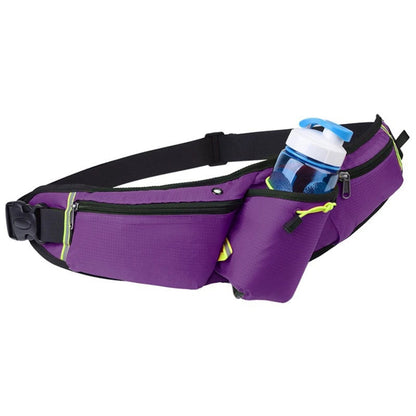 RunEase Hydration Running Belt Waterproof Waist Pack with Bottle Holder for Running and Hiking