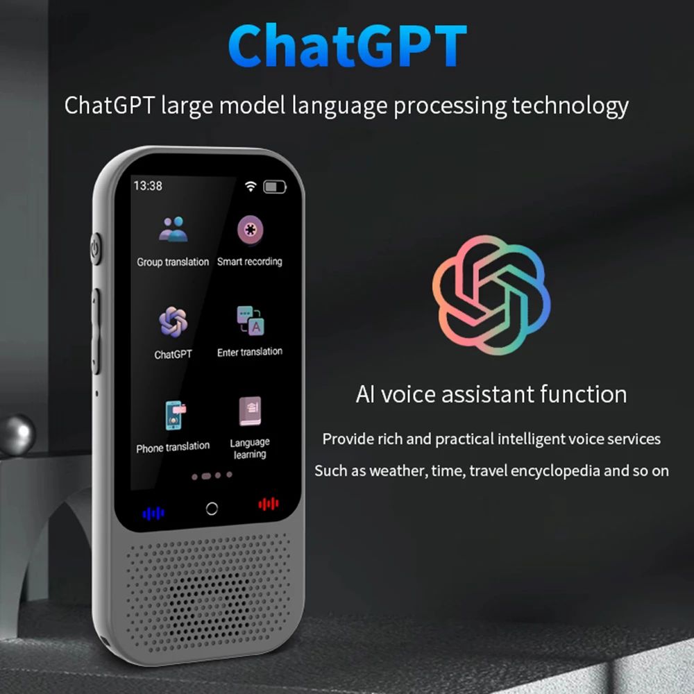S80 Pro Portable Language Translator with Real Time Voice and Offline Modes