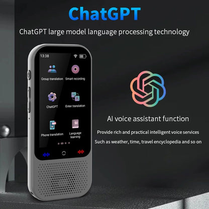 S80 Pro Portable Language Translator with Real Time Voice and Offline Modes