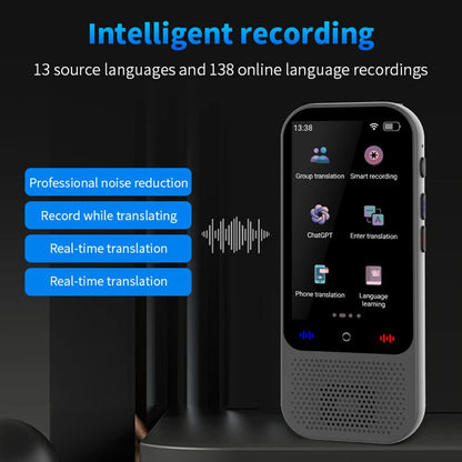 S80 Pro Portable Language Translator with Real Time Voice and Offline Modes