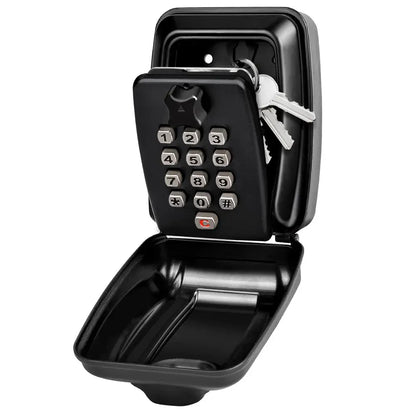 Waterproof Wall Mounted Key Safe Box with Combination Lock for Secure Outdoor Key Storage