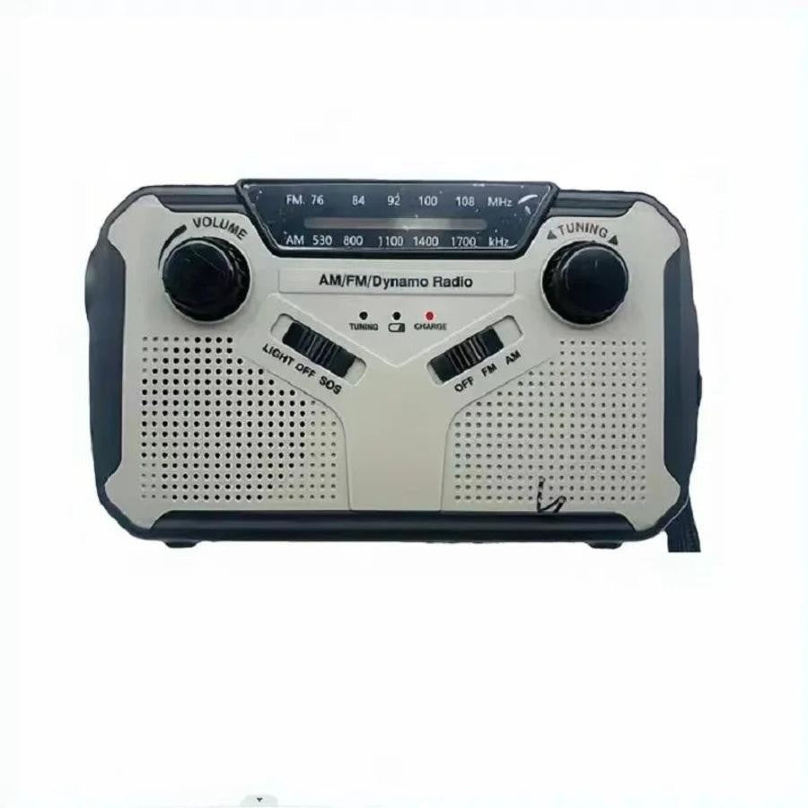 SafeSignal Emergency Radio with Flashlight and Power Bank