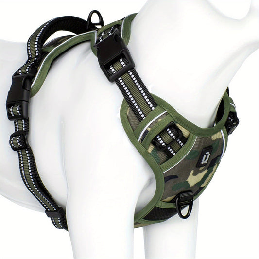 SafeWalk No Pull Reflective Dog Harness Adjustable Comfort Walking Harness