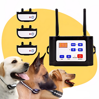 SafeZone Wireless Dog Fence and Training Collar Rechargeable Waterproof