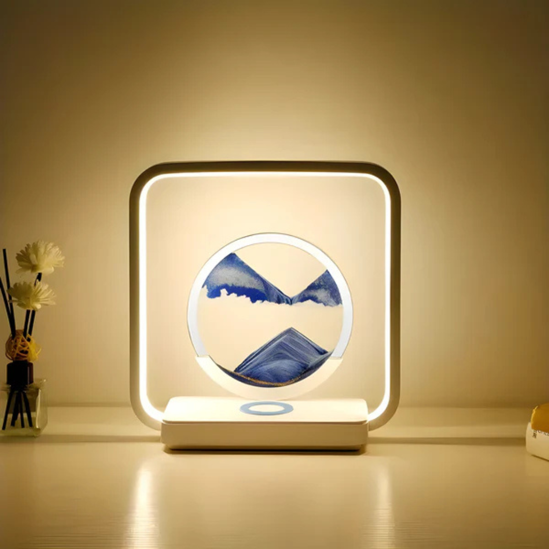 SandAura 3D LED Sand Art Lamp Ambient Night Light