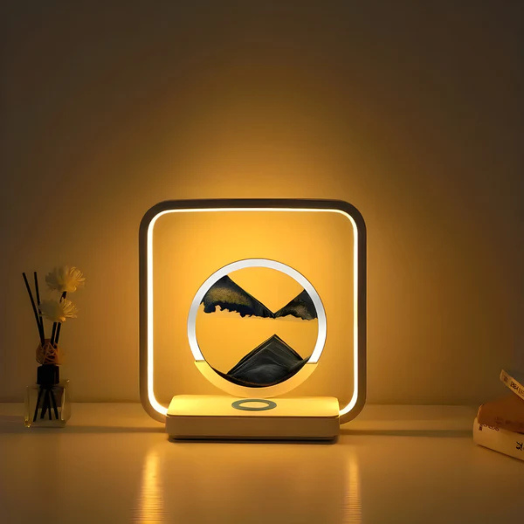 SandAura 3D LED Sand Art Lamp Ambient Night Light