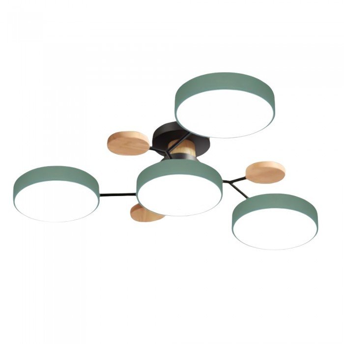 Scandinavian LED Ceiling Light – Modern Branch Design Warm White Lamp