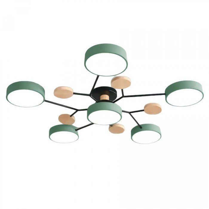 Scandinavian LED Ceiling Light – Modern Branch Design Warm White Lamp