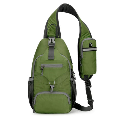 SecurePack Anti Theft Waterproof Multi Pocket Shoulder Backpack