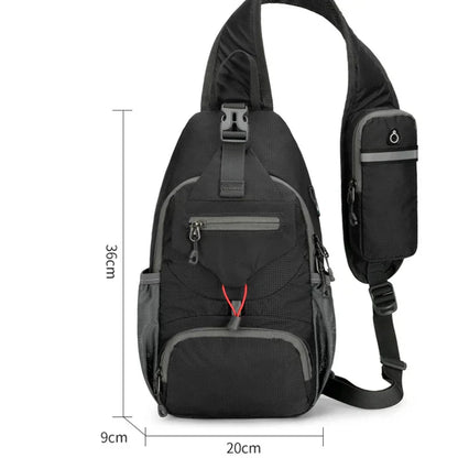 SecurePack Anti Theft Waterproof Multi Pocket Shoulder Backpack