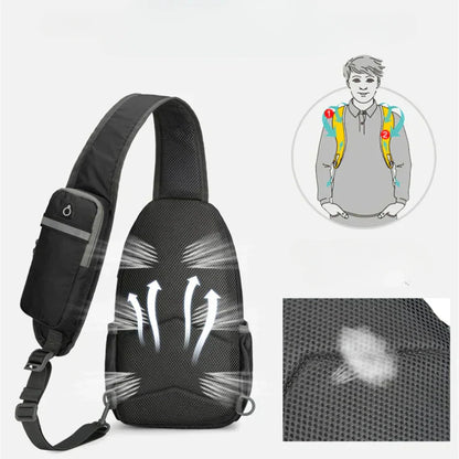 SecurePack Anti Theft Waterproof Multi Pocket Shoulder Backpack
