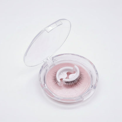 Selbsthaftende, wiederverwendbare künstliche Wimpern, natürlich, leicht und waschbar