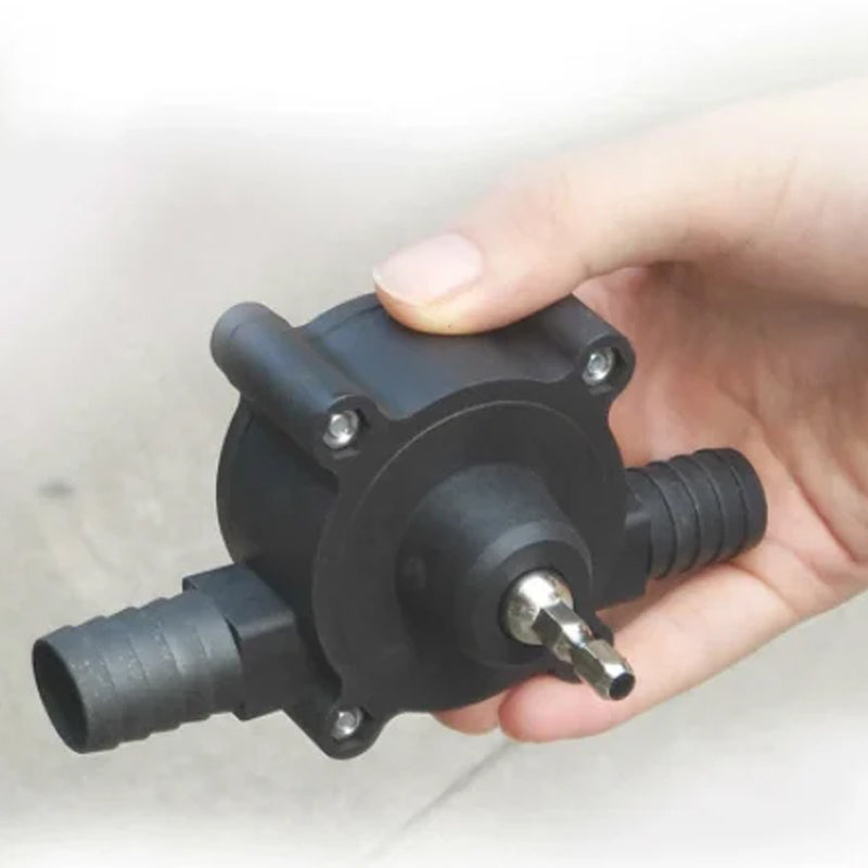Self Priming Transfer Pump for Electric Drill Fast Liquid Transfer Tool Compact Portable Design