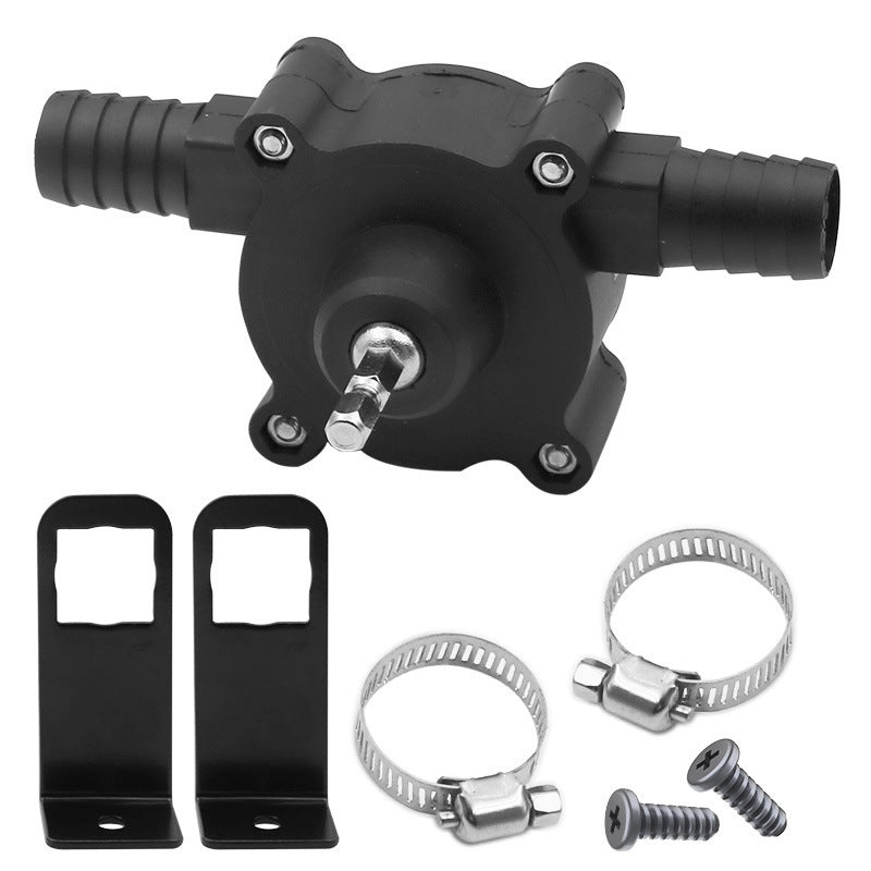 Self Priming Transfer Pump for Electric Drill Fast Liquid Transfer Tool Compact Portable Design