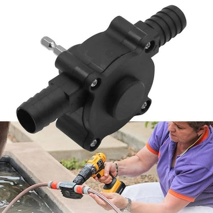 Self Priming Transfer Pump for Electric Drill Fast Liquid Transfer Tool Compact Portable Design