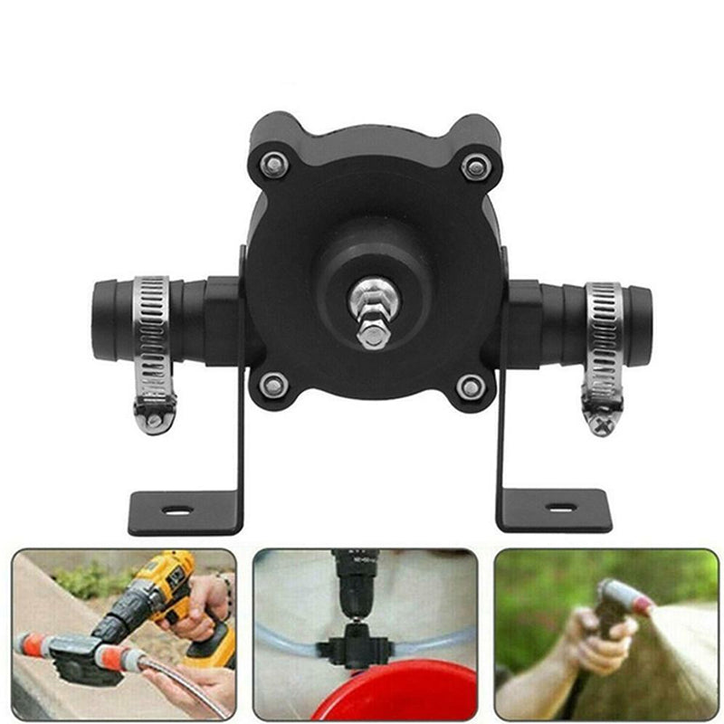 Self Priming Transfer Pump for Electric Drill Fast Liquid Transfer Tool Compact Portable Design