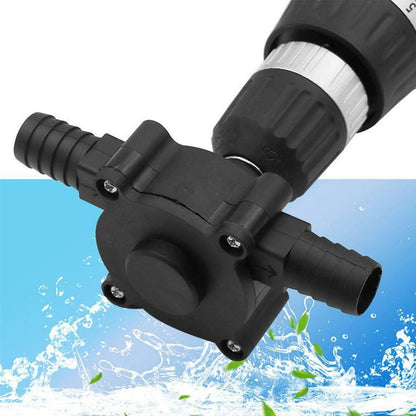 Self Priming Transfer Pump for Electric Drill Fast Liquid Transfer Tool Compact Portable Design
