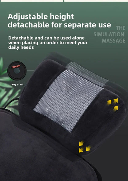 Shiatsu Full Body Back Massager with Heat and Adjustable Design