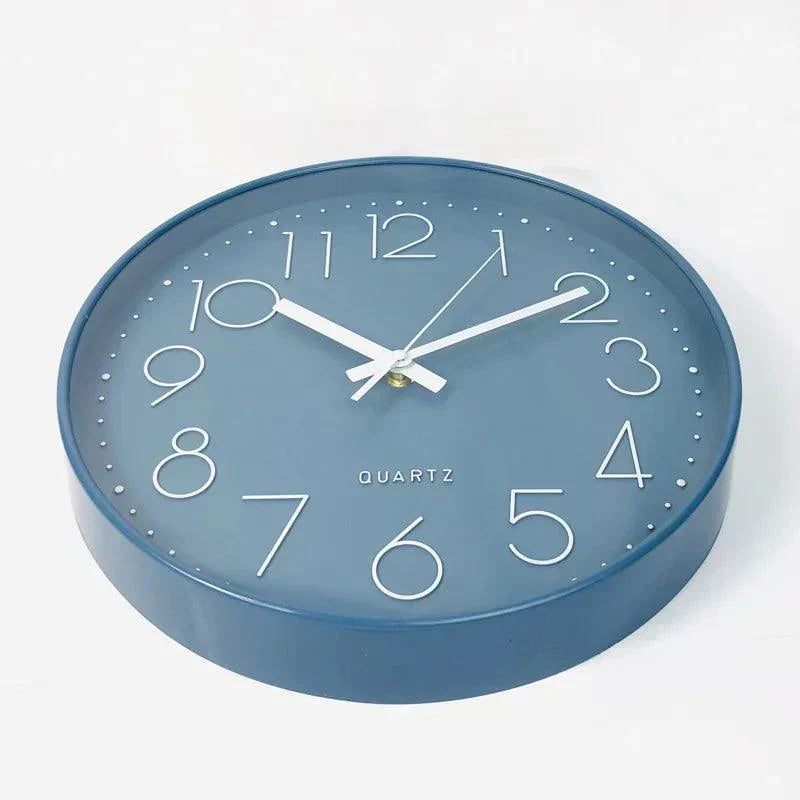 Silent Non Ticking Wall Clock Modern Minimalist 30cm