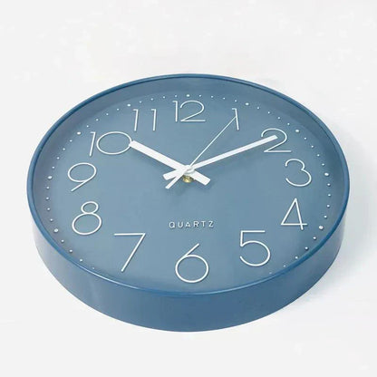 Silent Non Ticking Wall Clock Modern Minimalist 30cm