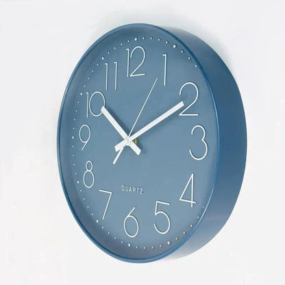 Silent Non Ticking Wall Clock Modern Minimalist 30cm